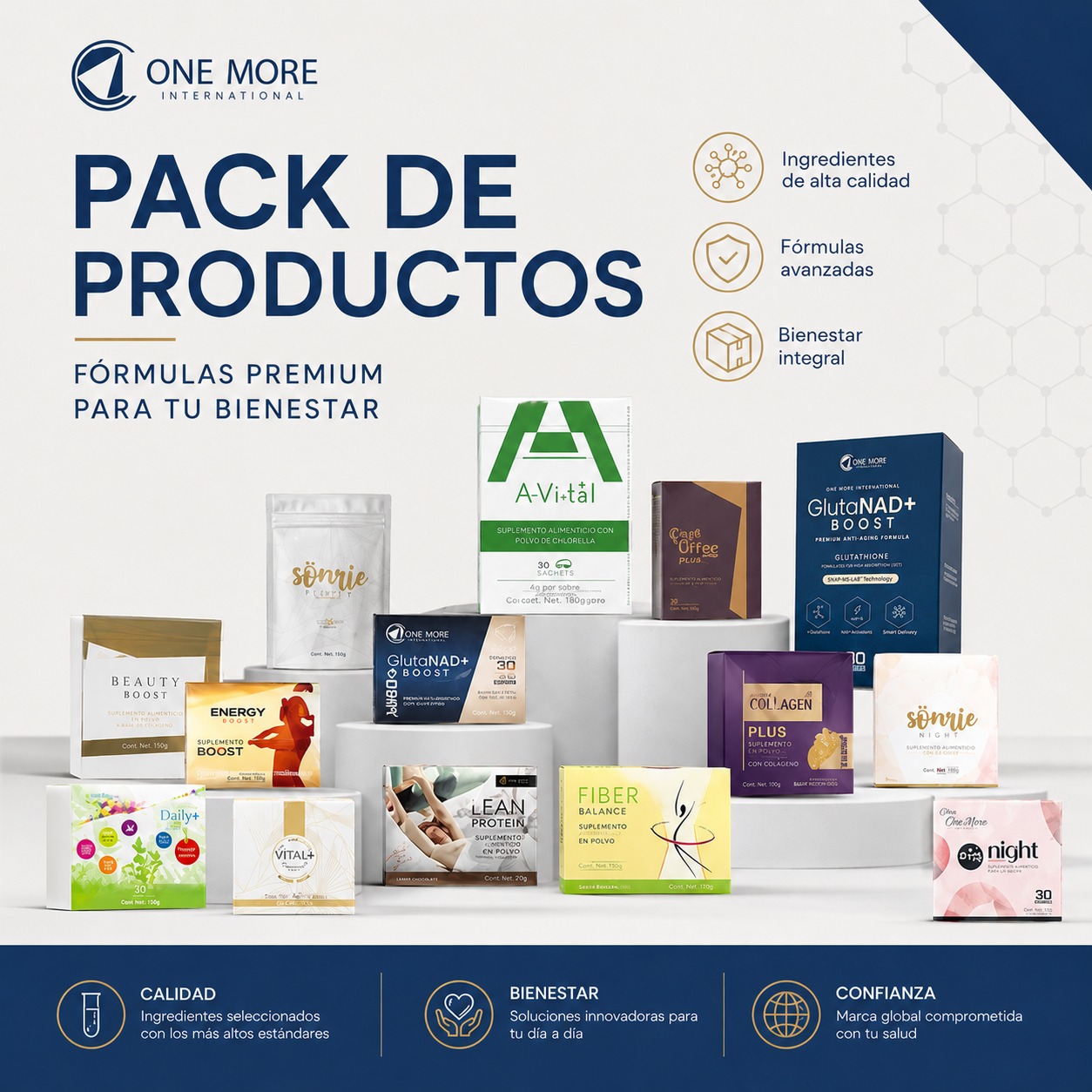 Gama de productos One More International